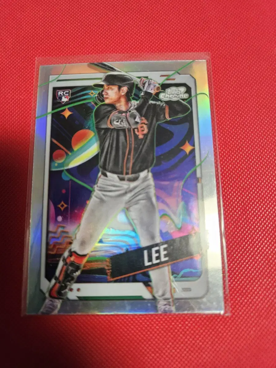 이정후 2024 Topps Cosmic 리플렉터 루키 카드